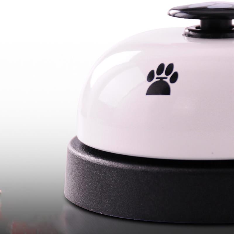 Pet Dog Training Bell Praktische Training Bell Met Antislip Rubberen Onderkant Leuke Gedrukt Huisdier