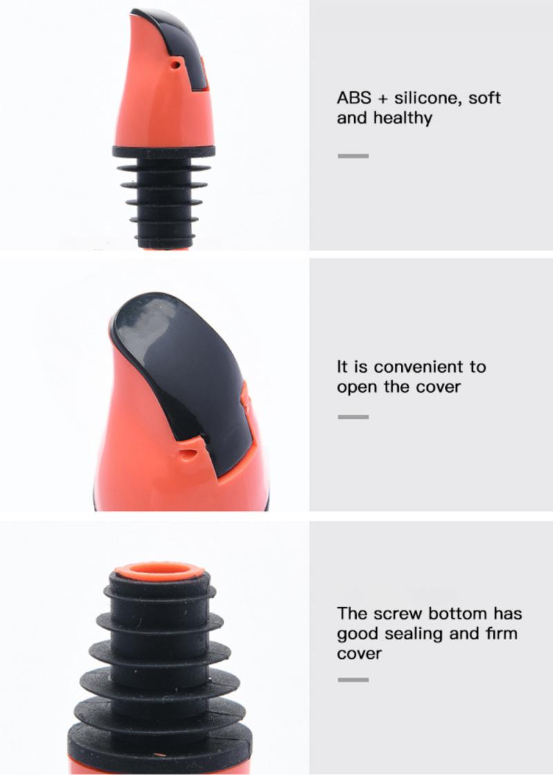 Automatische Openen En Sluiten Fles Cap, Olie Tepel, Olie Fles Stop, Olie Fles Cap, sojasaus Fles Hoofd