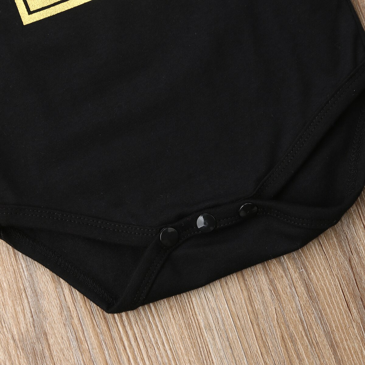 Pudcoco kombinezony dziecięce 0-24 M usa zdjęcie niemowlę dziewczynka chłopiec z krótkim rękawem tata romper kombinezon stroje ubrania