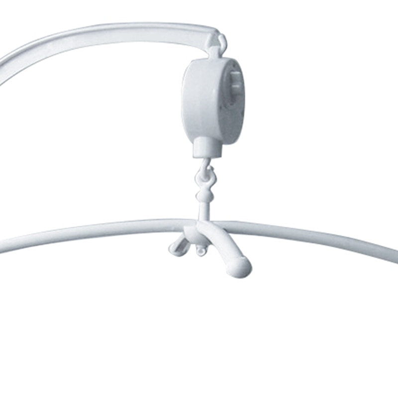 bambino Culla Culla Braccio mobile con vento-su/auto di musica scatola e Staffa di Supporto Esteso per la Ragazza e ragazzo-Senza Giocattoli