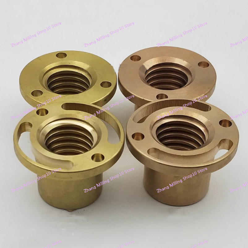 Écrou à manchon en cuivre à vis X /Y /Zaxis/écrou en bronze, 32x5/35x5mm, magasins/filetage de rotation à droite, fraiseuse CNC pour Bridgeport