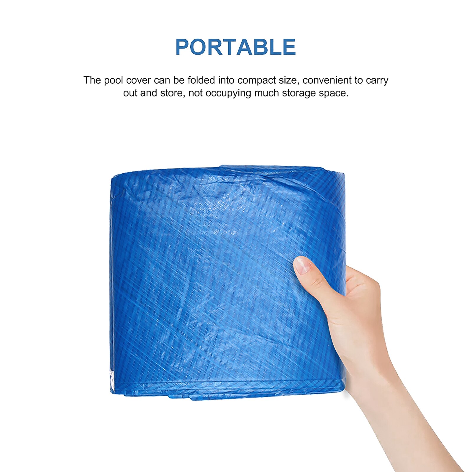 Large Size Swimming Pool Round Ground Cloth Lip Cover Dustproof Floor Cloth Mat Cover For Outdoor Villa Garden Pool Accessories