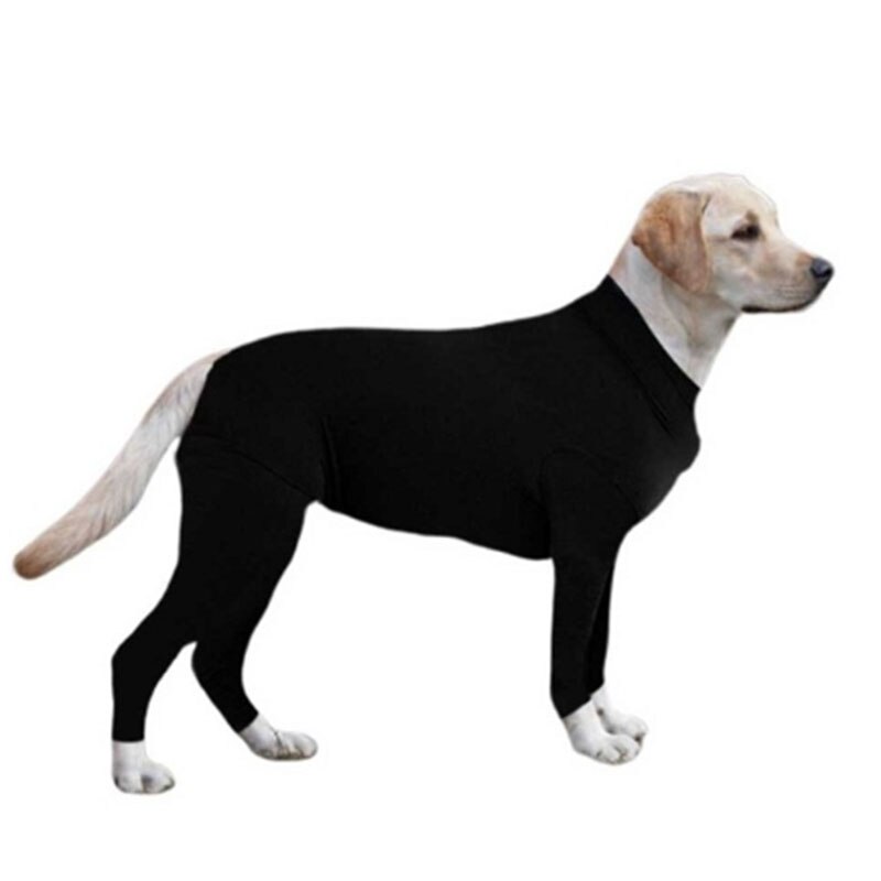 Pijamas ligeros de cuatro pies para perros, monos de 4 piernas para perros grandes y medianos