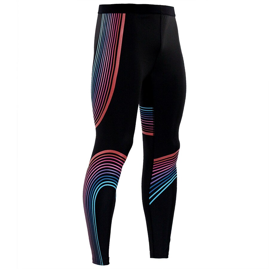 Sport Leggings Men Compression Pants Male Sportswear Clothing Gym Compression Fitness Athletic Trousers Male Jogging: M / 1
