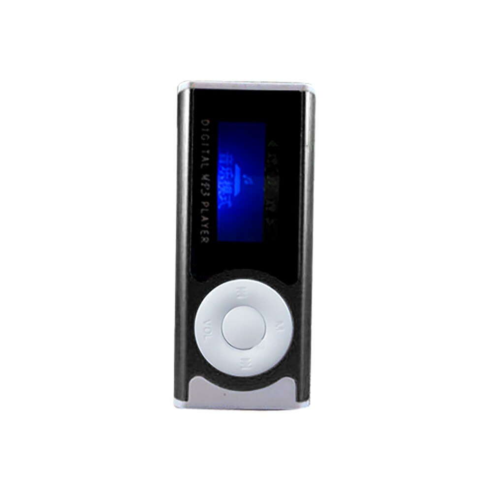 Super Mini USB Clip LCD Screen MP3 Media Player Support 16GB Micro#T2