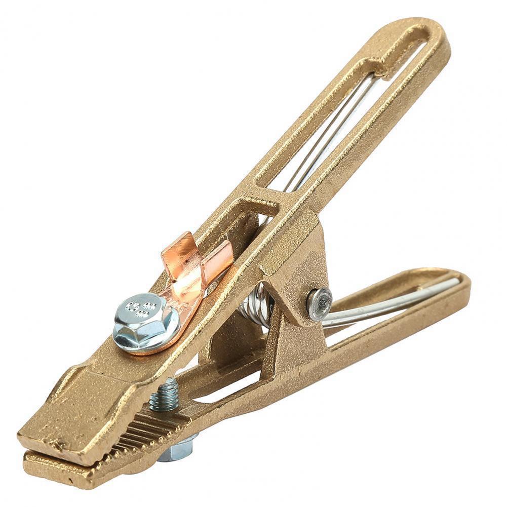 260A Welding Clamp, Heavy Duty Ground Clamp for Welding / Cutting / Electrical Operation Cable, Full Copper Body