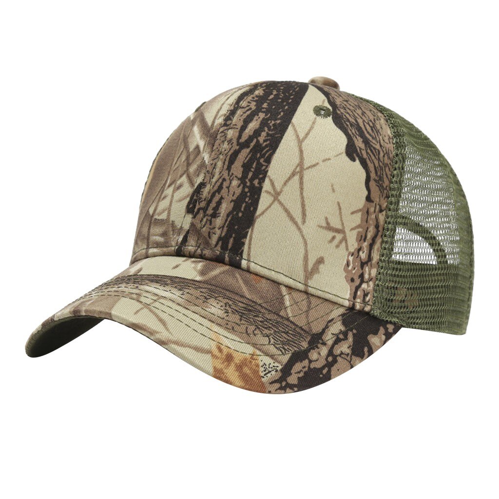 Feitong Baseball Cap Unisex Männer Frauen Camouflage Sonnenhut Einstellbare Baseball Cap Hip Hop Trucker Cap Streetwear Papa Hut