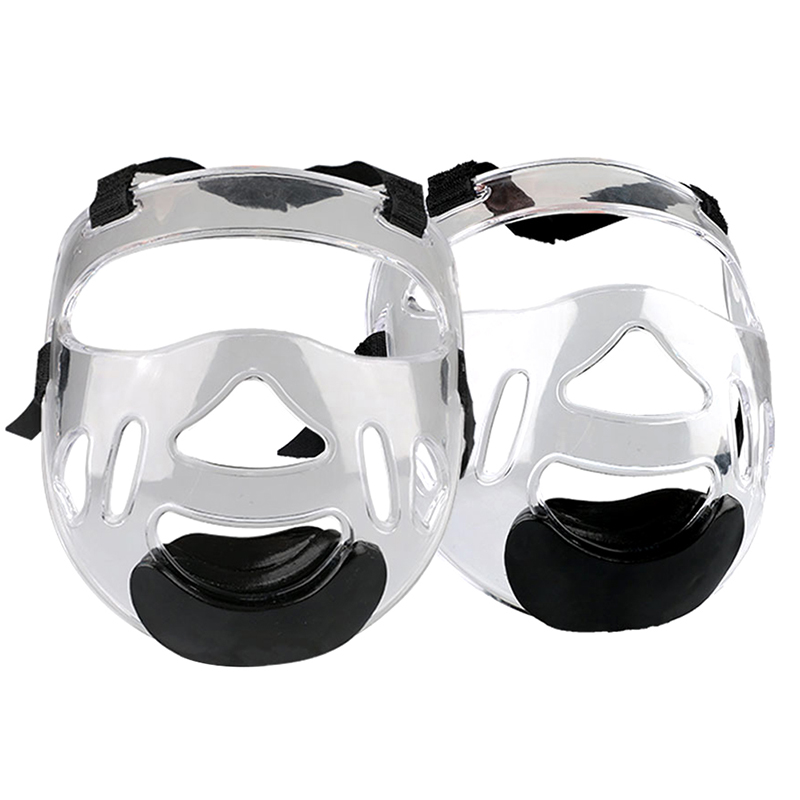 Nieuw Verwijderbare Taekwondo Helm Masker Beschermende Kleding Sport Transparante Beschermende Masker Sport Clear Plastic Gezicht Shield Head Shield S66