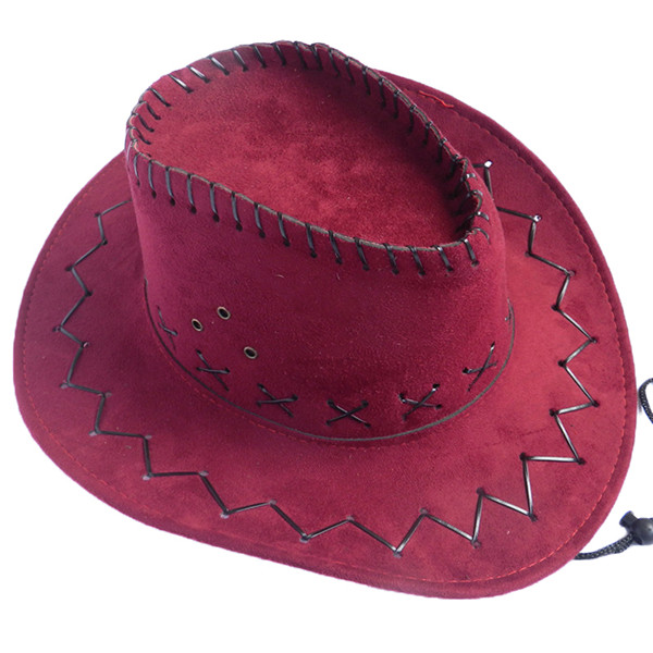 Solid Color Wild West Hat For Women Men Classic Cowboy Cowgirl Sunshade Cap Western Headwear Beach Travel Hat: 6