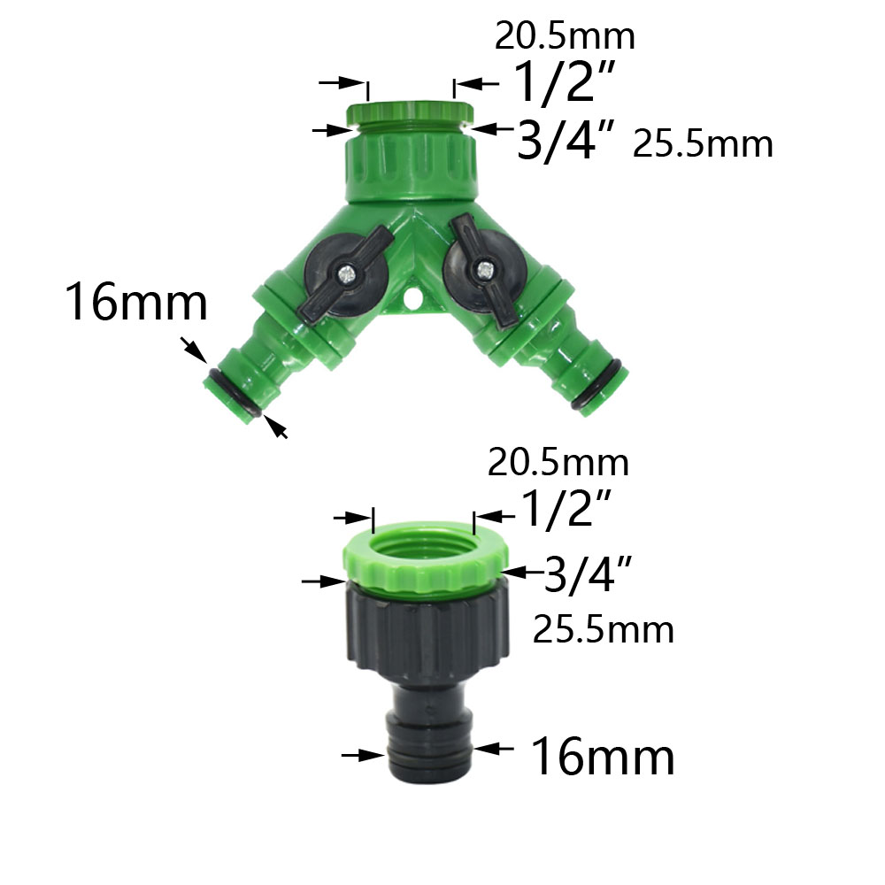 DIY Drip Irrigation System Automatic Watering Garden Irrigation Micro Drip Watering Kits with 8 Holes Drippers Sprinklers