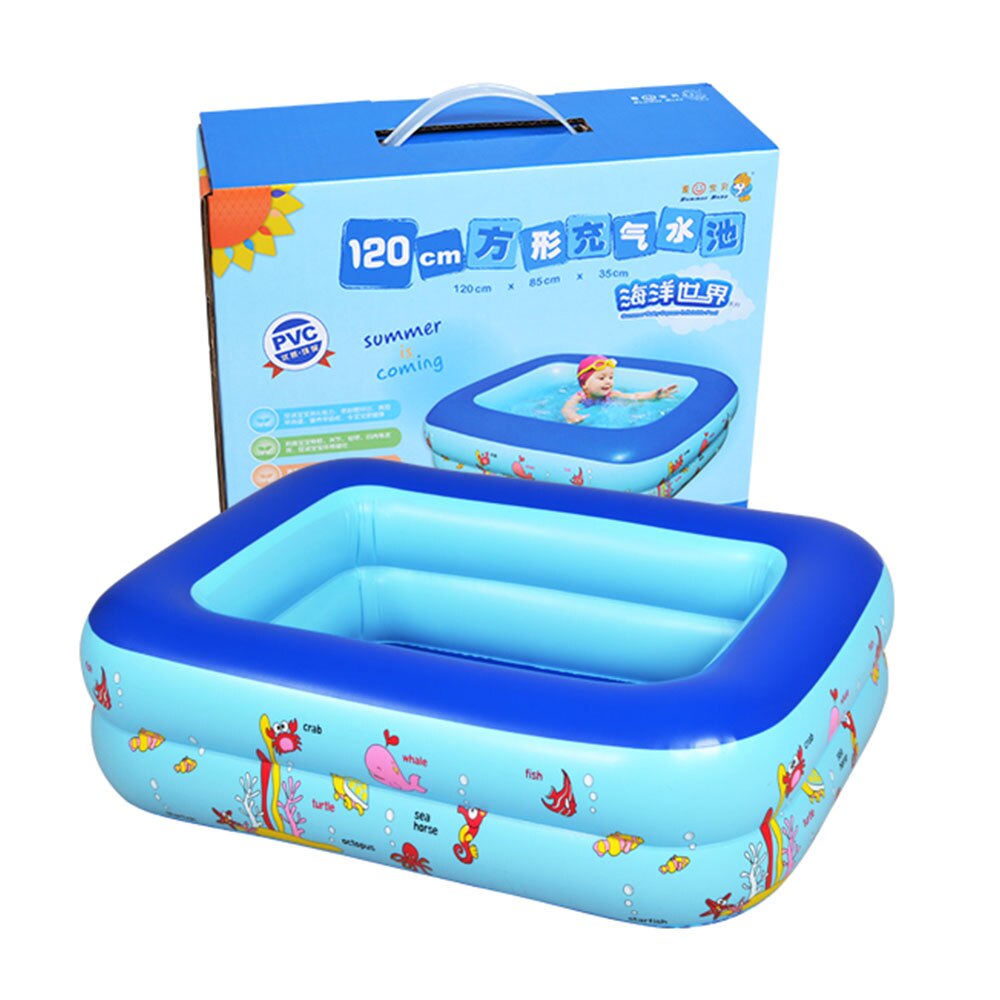 Opblaasbaar Zwembad Dikke Veilige Opblaasbaar Zwembad Zomer Water Party Supply Voor Baby Kids Adult Indoor En Outdoor Een Kleur