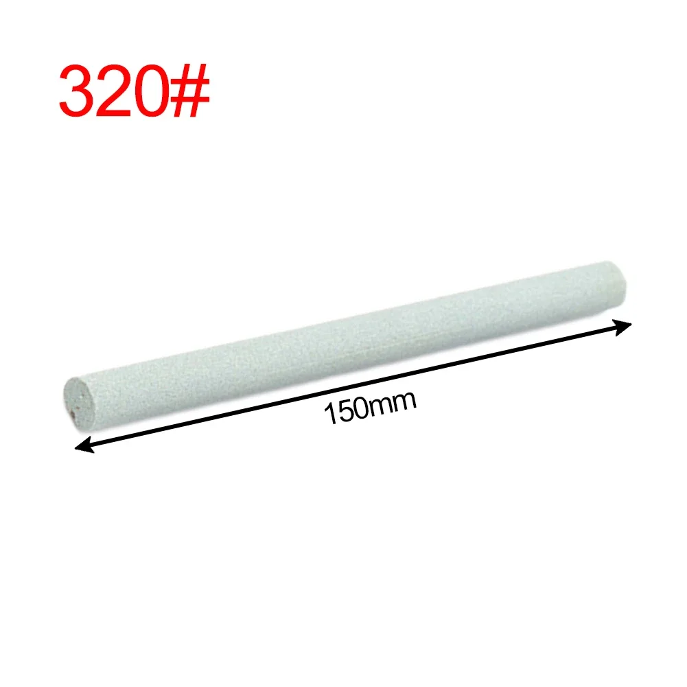 Jade-Schärfwerkzeug, grüner Siliziumkarbid-Sandstab, Siliziumkarbid-Sandstab, Schleifblock, rundes Dreieck, Körnung 240/320/400/600: Black