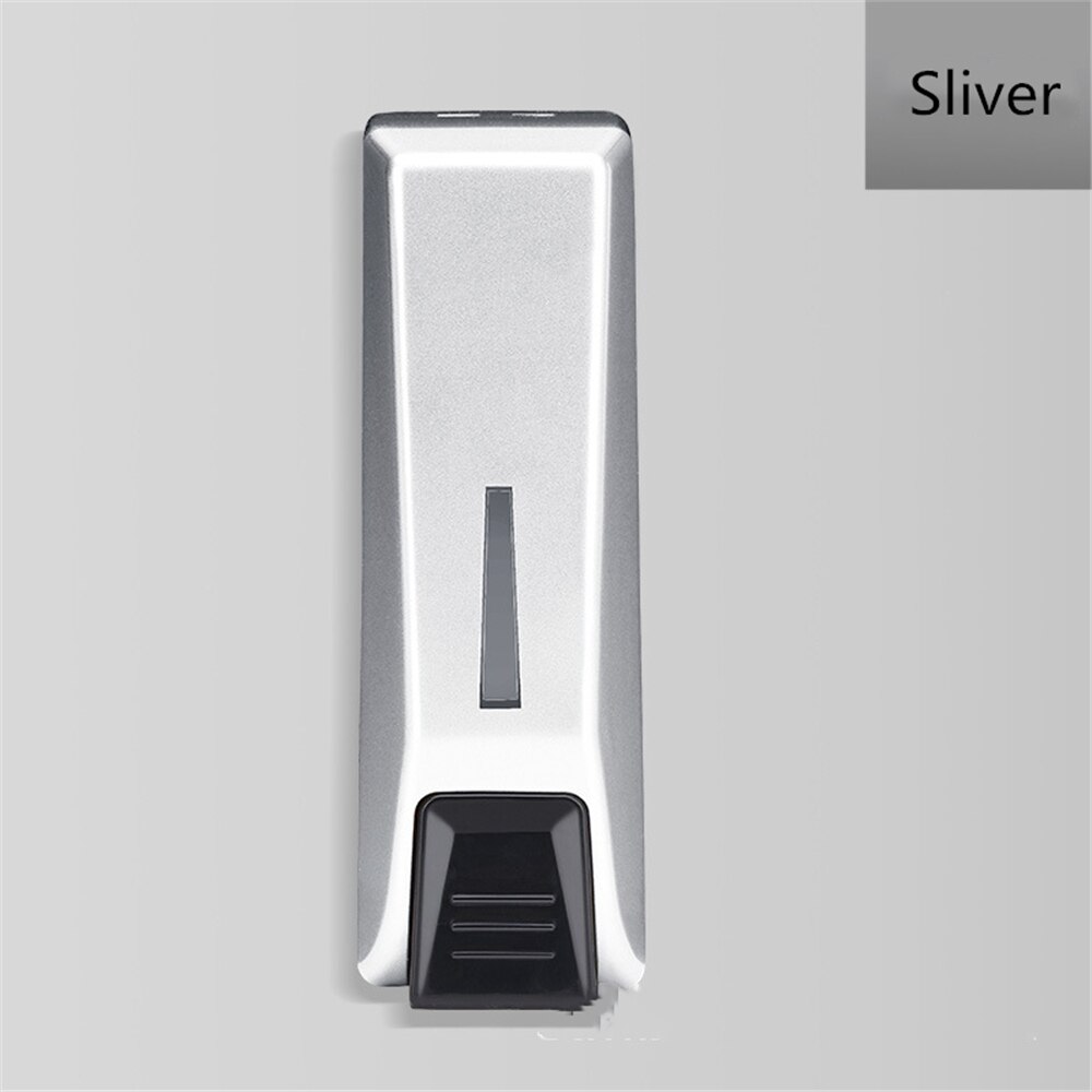 Single/Double/Triple Soap Dispenser Wall-mount Shower Bath Shampoo Dispenser Liquid Soap Container Bathroom Accessories: Silver 1