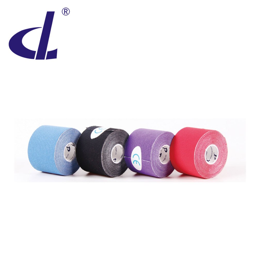[Original Fabrik] 15 Farbe Kintape Kinesiologie band Baumwolle Elastische Athlet Physiotherapie Verband Für fahrrad Muscle Pain Relief
