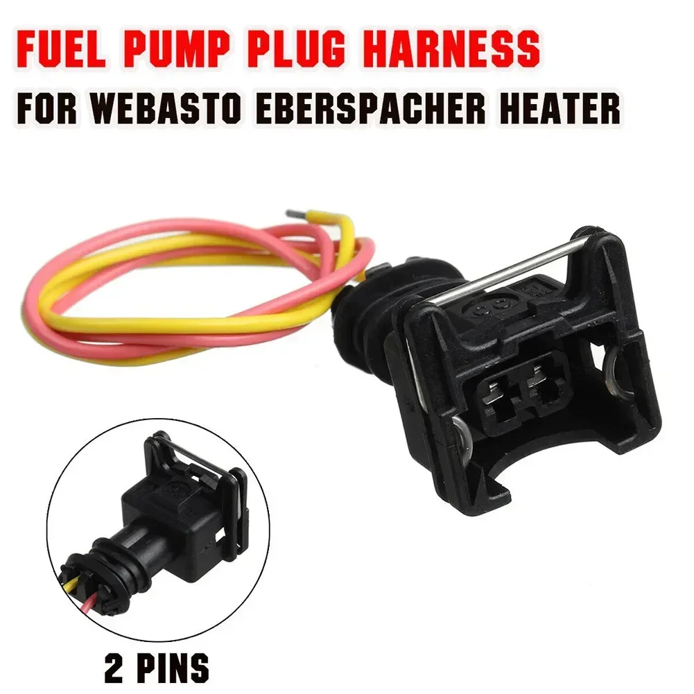 2-pins 9,05 inch autoverwarmer brandstofpomp plug kabelboom connector voor Webasto Eberspacher Air Diesel Heater accessoires