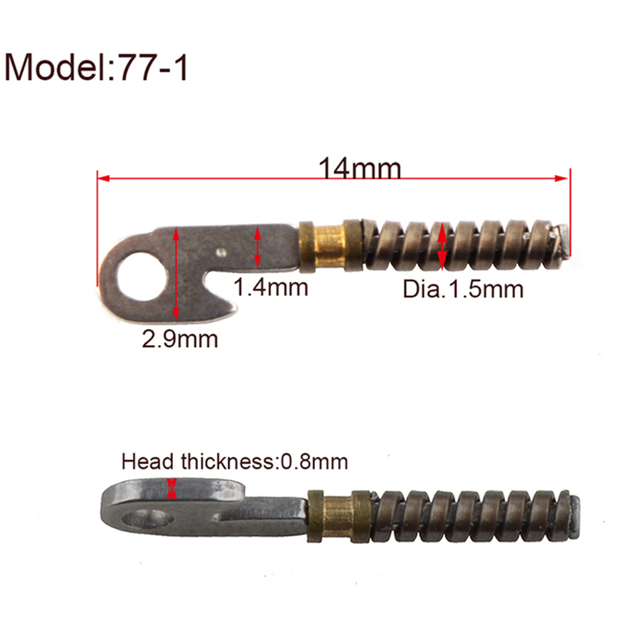 500 Stuks Hoge Nikkel Bril Lente Scharnier Reparatie Gebroken Brillen Lente Insert Accessoires Verschillende Modellen