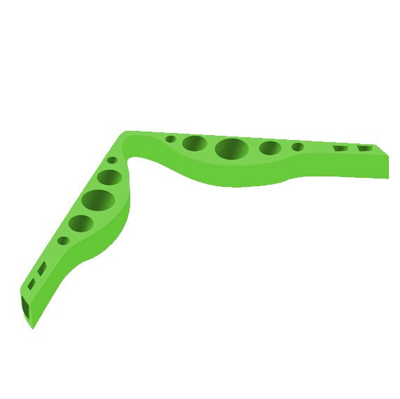 Nose Bridge Prevent Glasses From Fogging Mask Holder Anti Fogging Glasses Extensile Silicone Nose Bridge Clip: Green