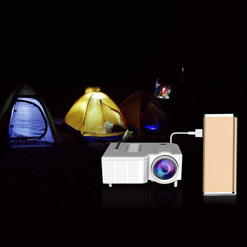 Mini Draagbare Led-Projector 1080P Home Cinema Theater Video Projectoren Usb Voor Mobiele Telefoon LHB99