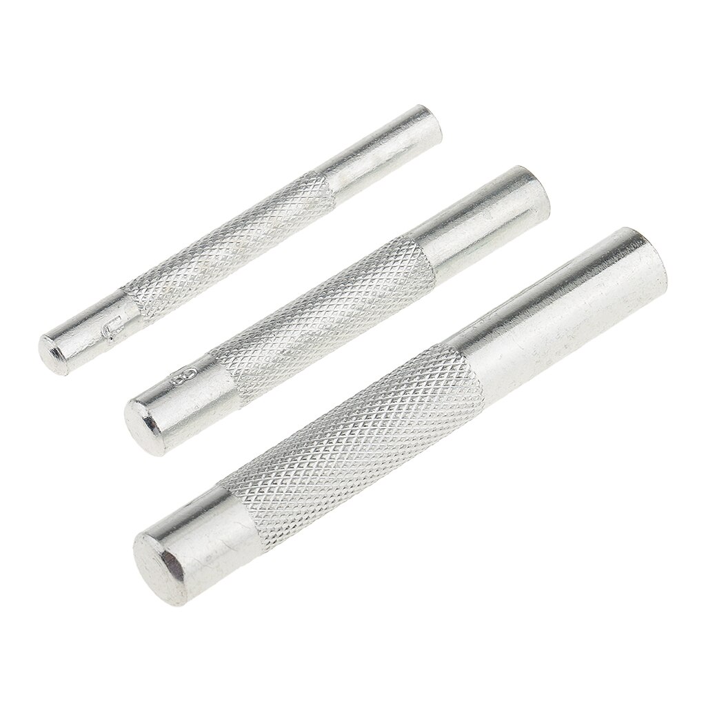 3 pièces Poinçon Trou Snap Boutons Pression Bouton de Rivet Ensemble Pour L'artisanat En Cuir Outil