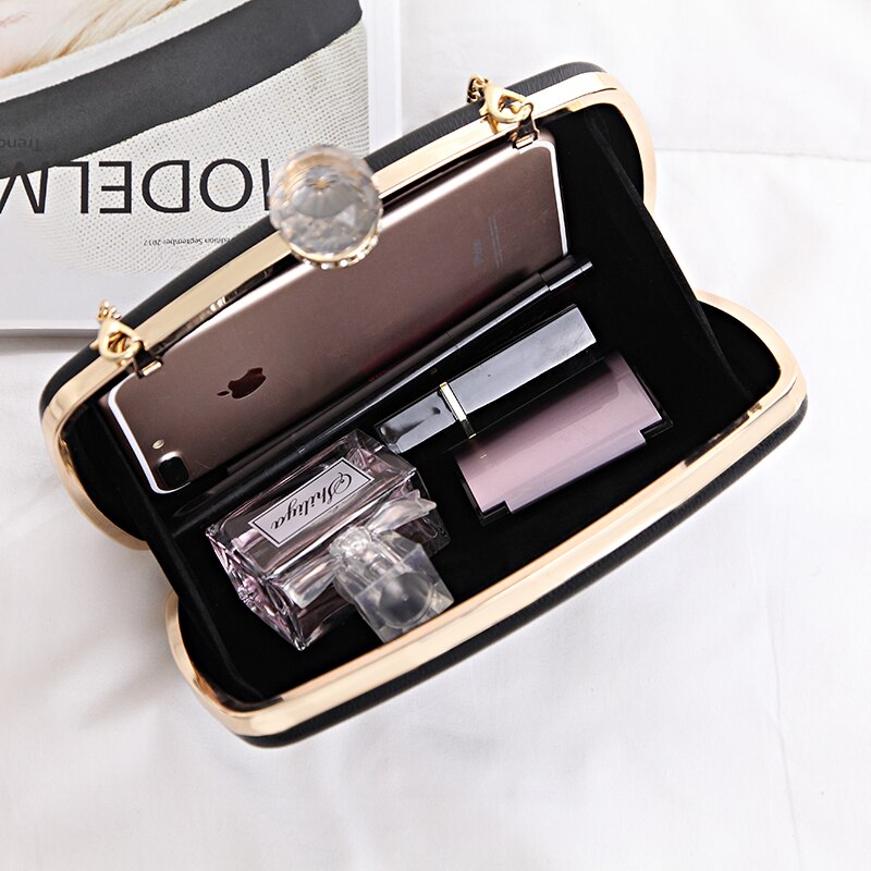 LYKANEFU Luxury Women Evening Bag Box Clutch Purse Women Bag Day Clutches Ladies Wedding Bride Hand Bag for Phone