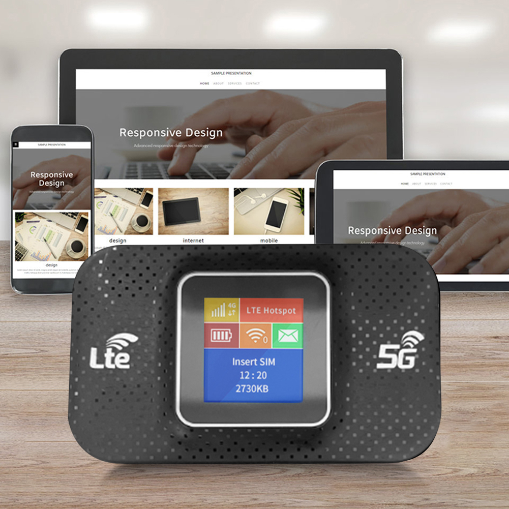 Router 4G Lte WIFI Gniazdo karty SIM Bezprzewodowy przenośny router 150Mbps Mobilny router WiFi Kieszonkowy router WIFI Hotpot do samochodu