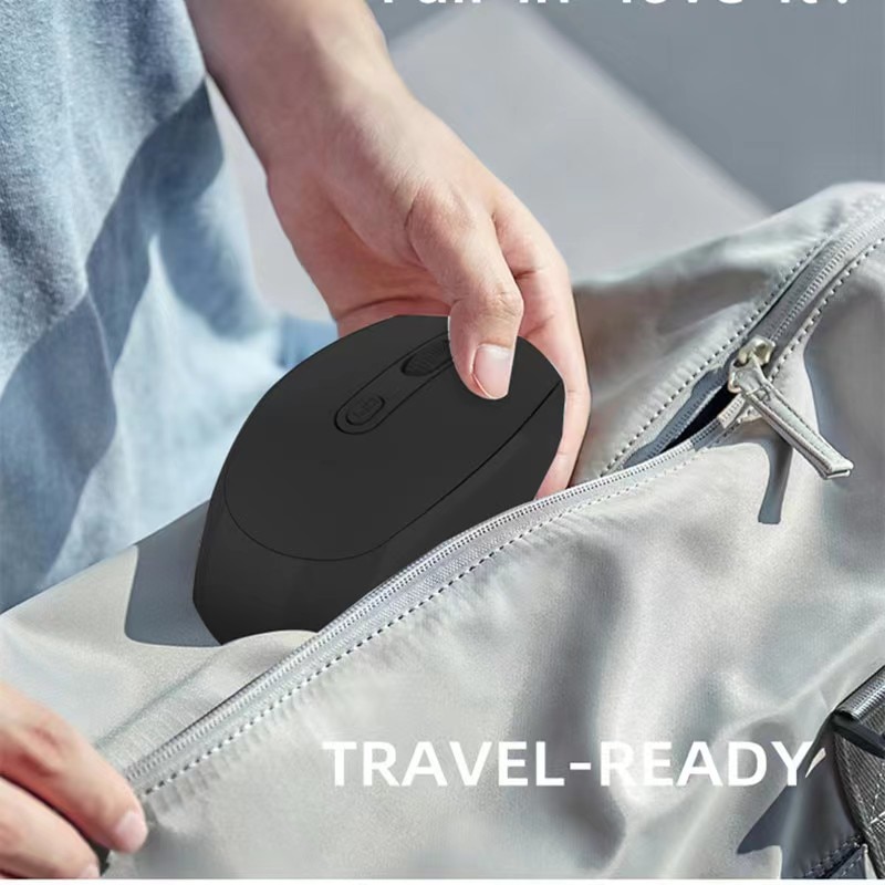 Akumulator Bezprzewodowa Mysz Bluetooth Wyciszenie USB Ergonomiczna Mysz Gamer Do Komputera Laptop Macbook