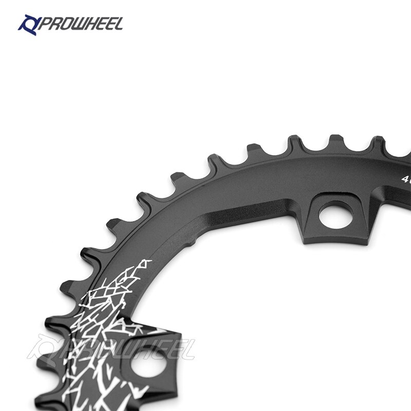 PROWHEEL 104 BCD Round Narrow Wide Chainring Mountain bike AL7075 32T 34T 36T 38T 40T 42T MTB bicycle Crankset Tooth plate Parts