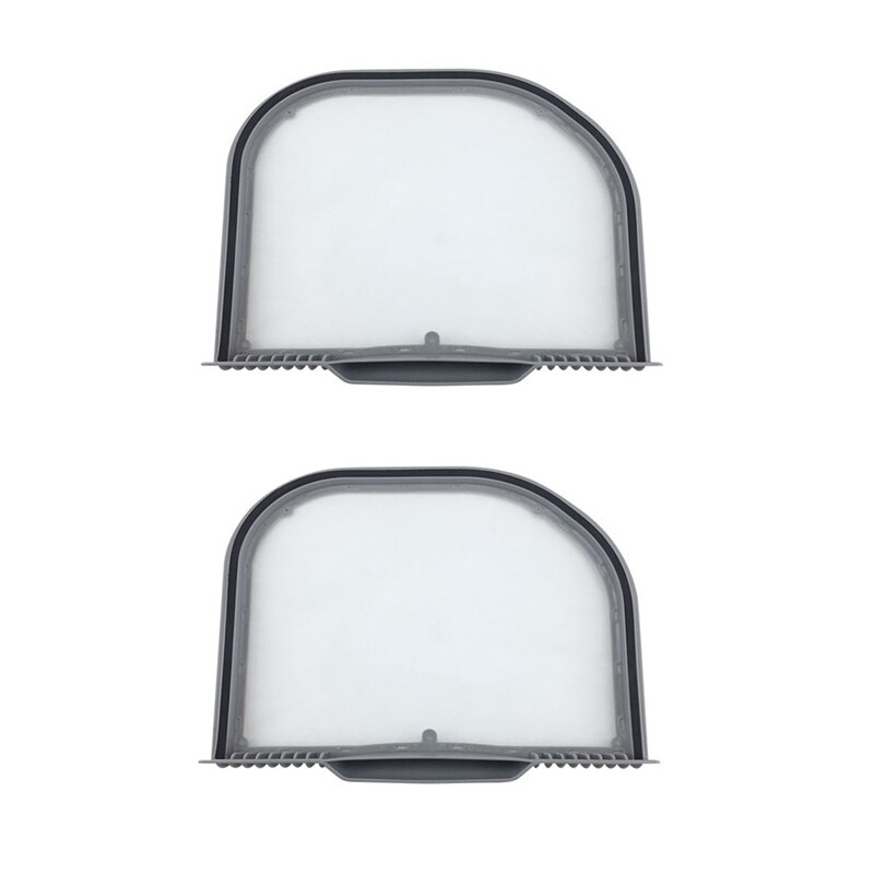 2- pk tørketrommel lintfang filter sn husdeksel guide tørketrommel lo felle filter forsamling kompatibel med lg tørketrommel