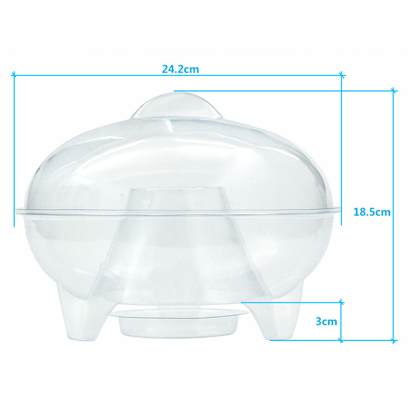 Piège tueur de mouches | Piège Zapper Transparent, capteur efficace et Durable recyclé en continu PAK55