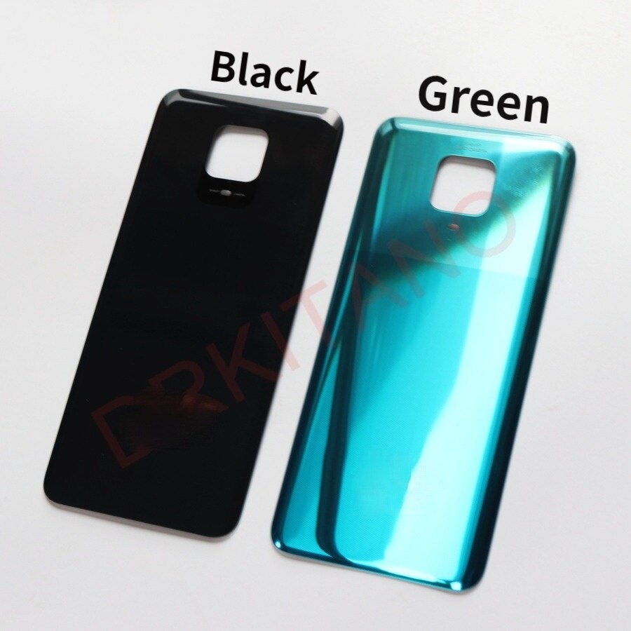 Back Glass Cover for Xiaomi Redmi Note 9 Pro 9S Battery Cover Rear Housing Door Glass Panel Case for Redmi Note 9S Battery Cover