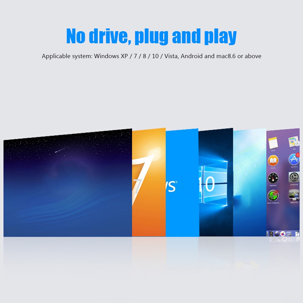 Practical USB Switcher KVM Switch Splitter Box for 4 PC Sharing Printer Keyboard Mouse Compative with Various USB Devices