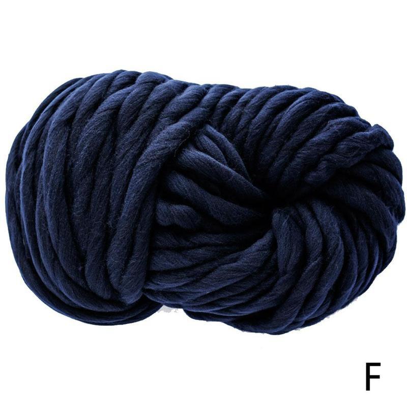 250G Super Thick Yarn Soft Merino Wool Yarns Large Knitting Bulky Blanket Roving Yarn Yarn Wool Chunky Arm T3D1: F