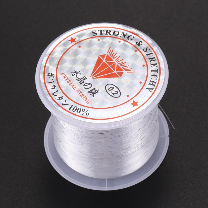 0.2Mm Diameter Clear Nylon Fish Fishing Line Spool Beading String