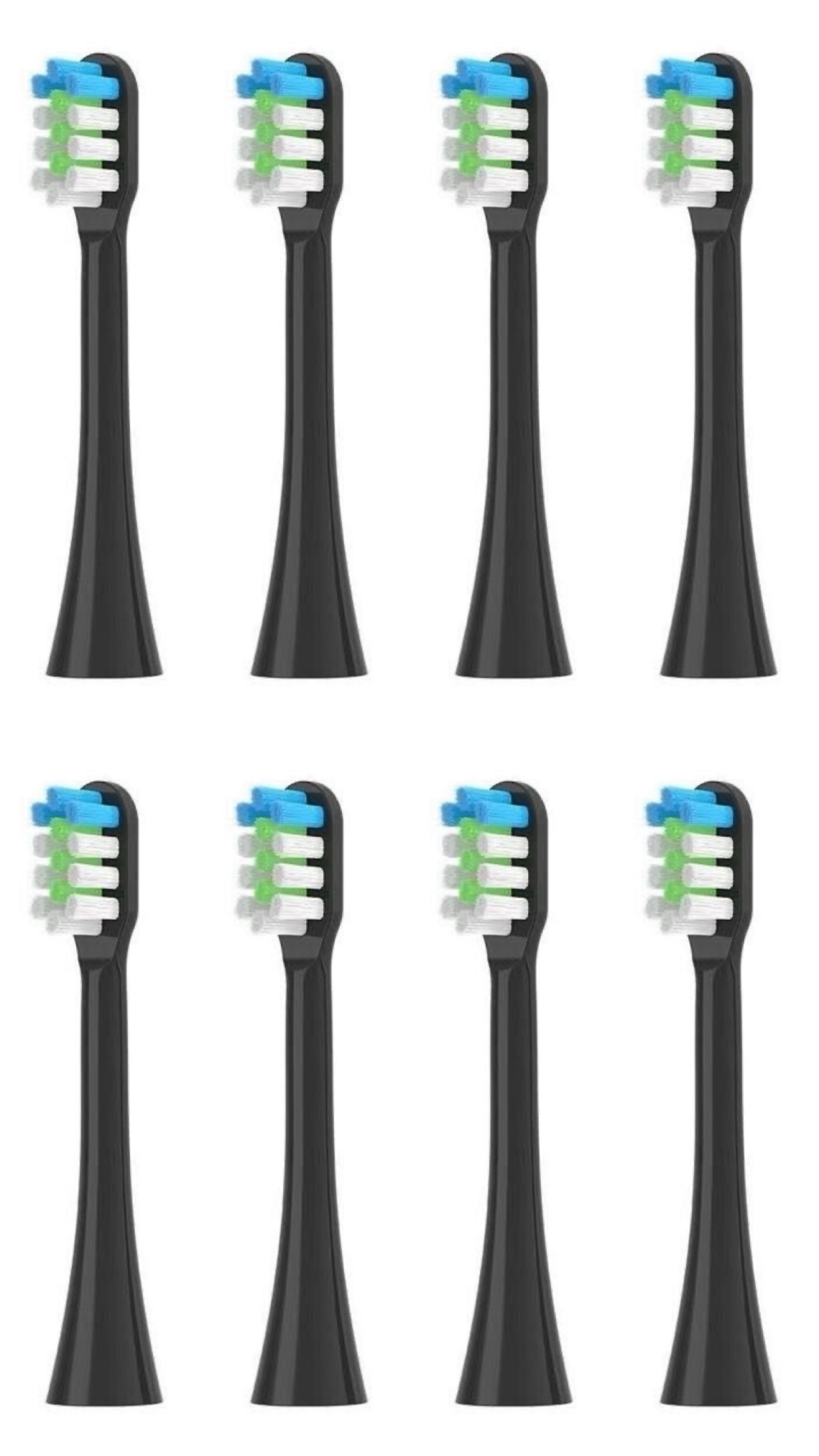 Replacement Toothbrush Heads For nandme nx8000 Sonic Electric Toothbrush Soft DuPont Bristle Tooth Brush Head,4/8/16PCS: Orange