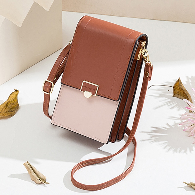 Dames schoudertassen dames telefoon portemonnee dames klep messenger bag merk kleine crossbody tas dames portemonnee
