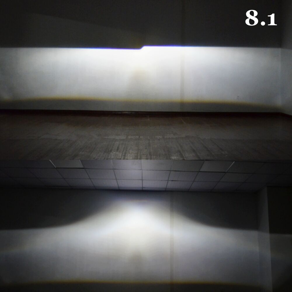 VER 8,1 2,5 pulgadas bi-xenon Hid lente del proyector retroadaptable para el coche Universal Hella5 efecto de luz para Toyota Ford Camary