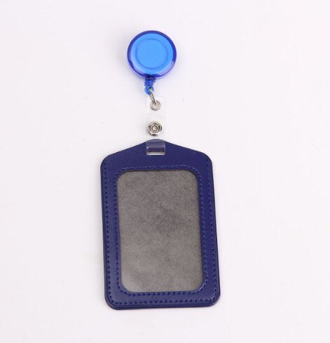 1PC Retractable Badge Holder Bank Credit Card Holders Bus ID Holders Identity Badge Protective Shell Office Nurse Supplies: NO.2
