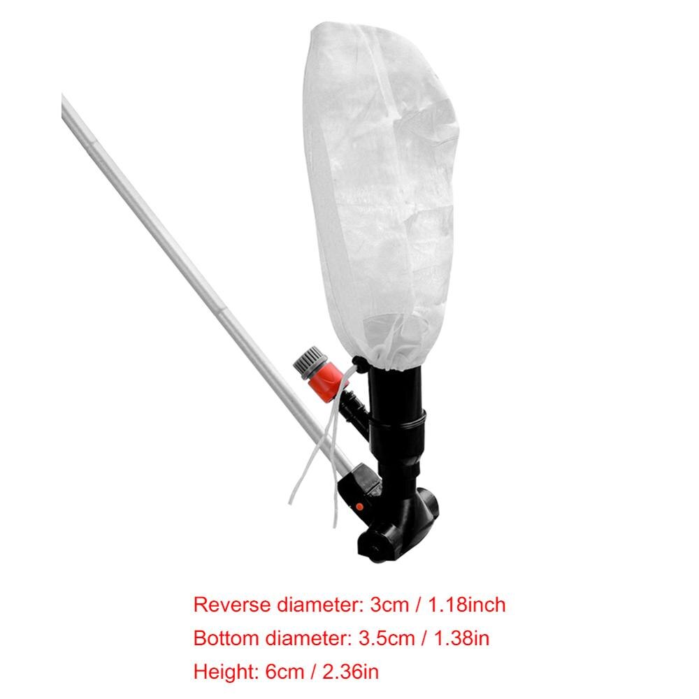 Swimming Pool Vacuum Cleaner Pool Cleaner Portable Swimming Pond Fountain Vacuum Cleaning Brush Cleaning Tool EU Plug