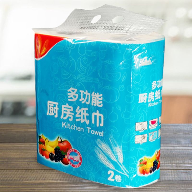 Paño de cocina desechable paño de limpieza paño de cocina Multi pulpa de madera papel higiénico