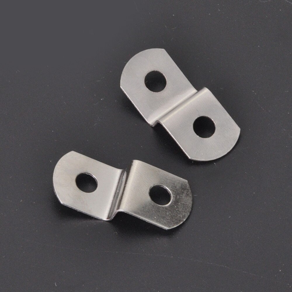 120pcs Z Shape Photo Frame Fasteners Offset Canvas Clips Table Connectors