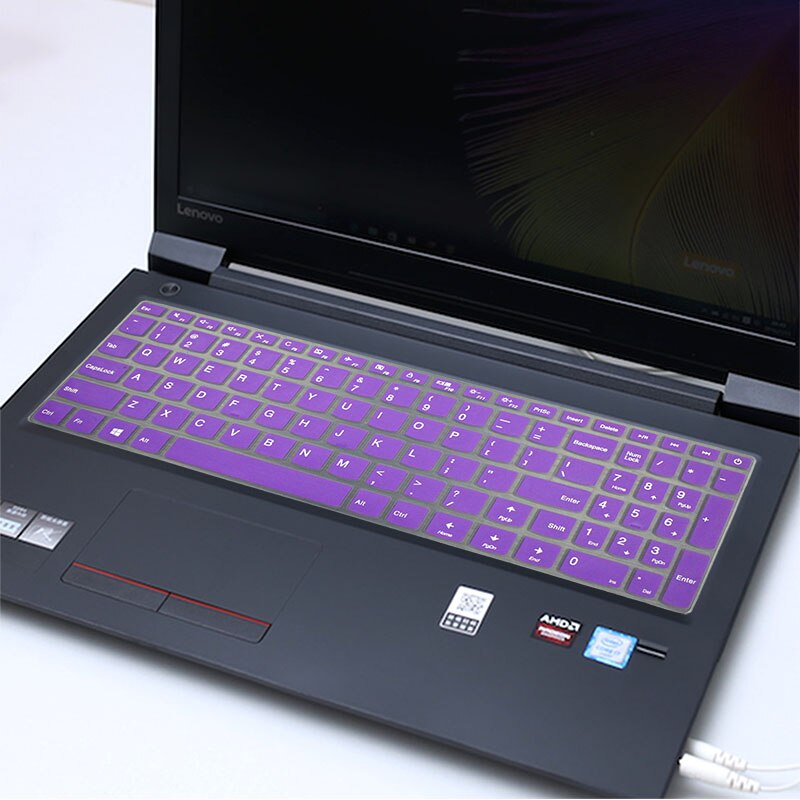 For Lenovo IdeaPad 510 110 15 110-15 V110 V110-15 V310 15ISK Flex 4 15 Notebook 15.6 inch Laptop Keyboard Skin Cover: purple