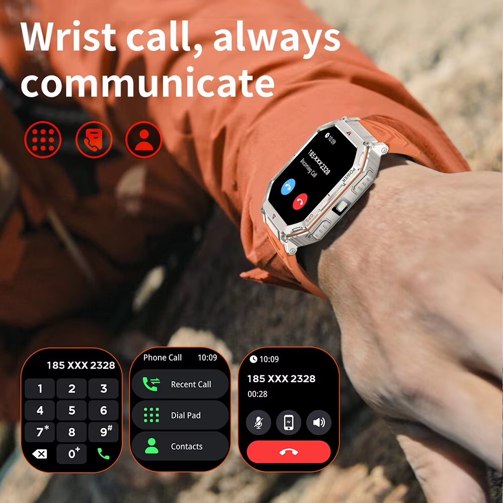 2025 Nuovo GPS SmartWatch Da Uomo Incorporato ChatGPT AI Assistente Bussola Altimetro Barometro Esterno 3ATM Impermeabile sport Smartwatch