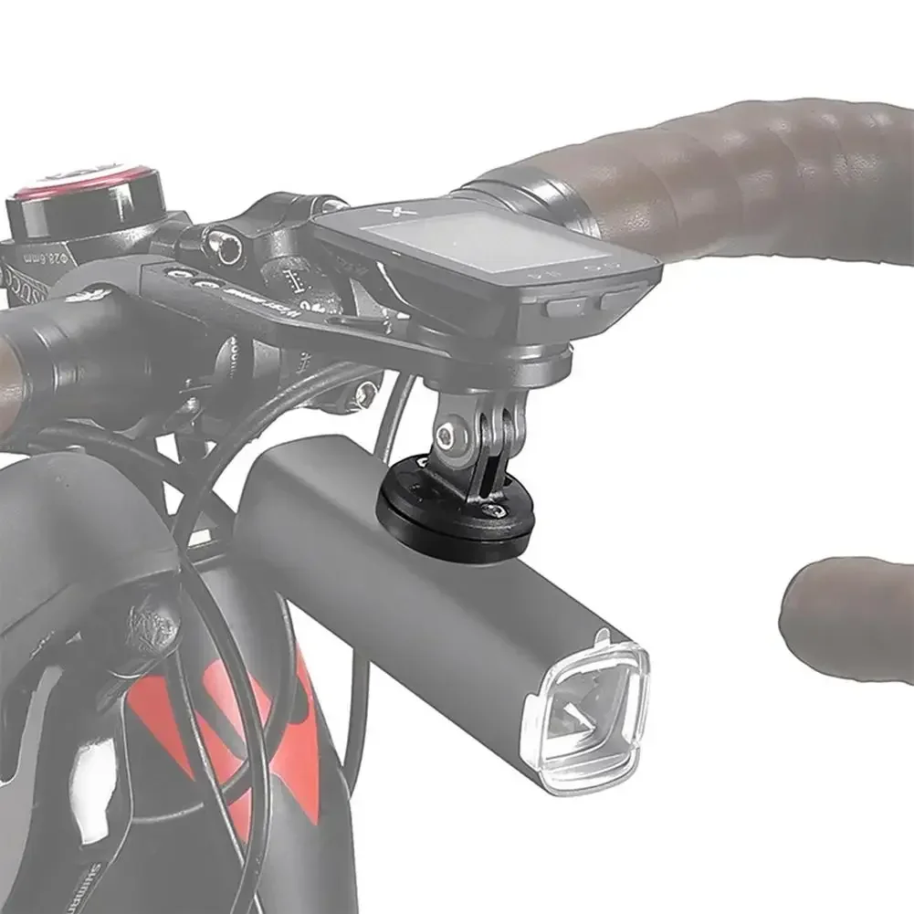 Luz trasera de bicicleta, luz de cámara, montaje de cámara, luz trasera de bicicleta, soporte de cámara para GoPro para Garmin Varia, piezas de soporte de ordenador de bicicleta