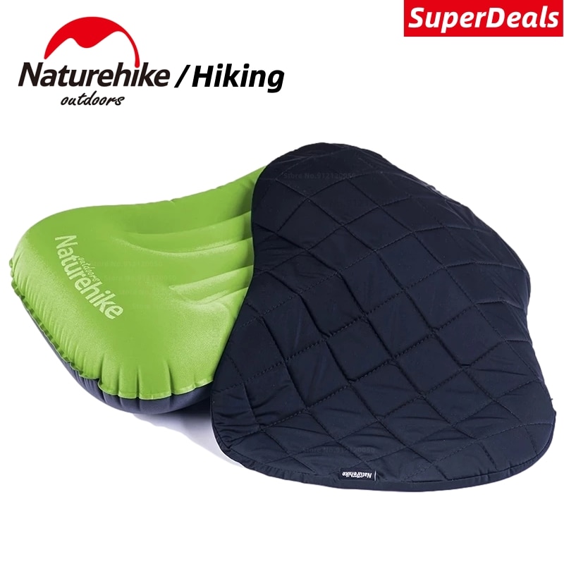 Naturehike Bijgewerkt Opblaasbaar Kussen Camping Air Kussen Ultralight Wandelen Slapen Kussen Outdoor Samendrukbare Nh Reizen Kussen