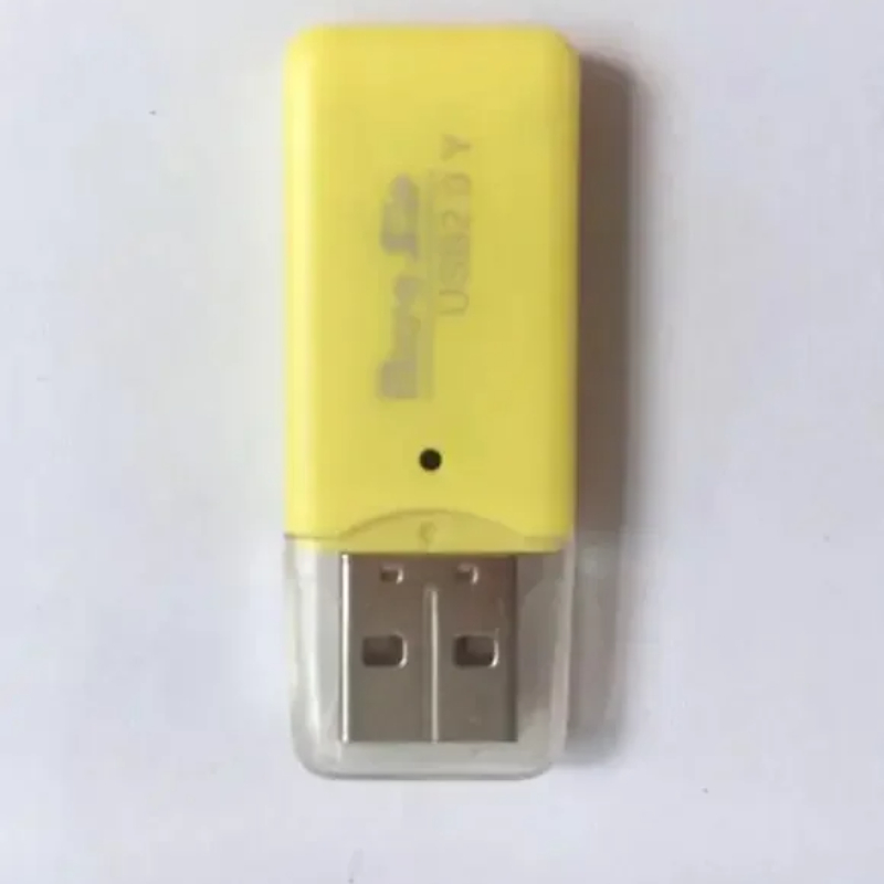 For Windows USB Memory Card Classic Adapter Mini-BG1 Mini Micro SD TF T-Flash Memory Card USB2.0 Card Reader Adapter Adapter: Orange