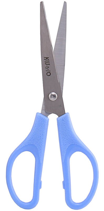 6.5 Inch 7inch 8inch Stainless Steel Curved Edge Scissors Office Scissors Sharp Edge Office Helper Scissors Stationery