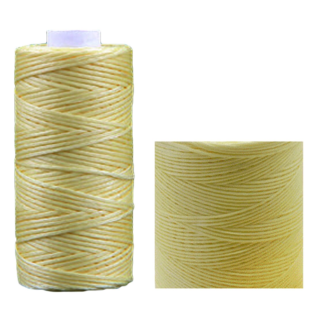 50 m/Roll Handgemaakte Platte Gewaxte Sew Wax Lijn Draad Koord Naaien Craft Tool Hand Stiksels voor DIY Leer: 03