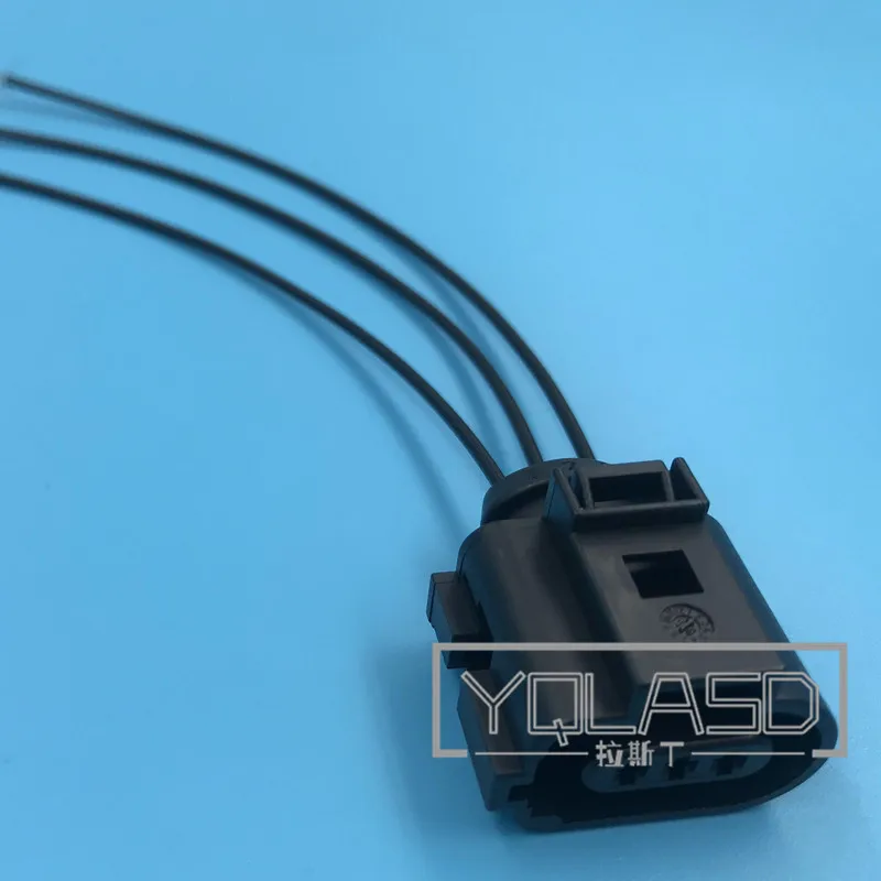 1 set 3-weg 1J0 973 703 B Automotive waterdichte stekker AC-montage 1J 0973703 B Connector voor automatische kabelboom: Zilver