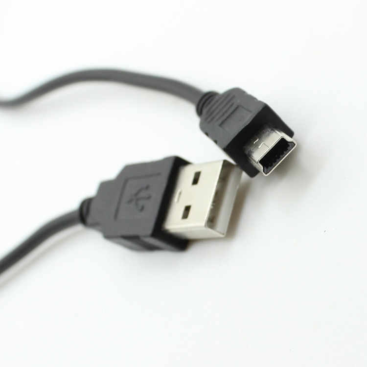 MP3 MP4 T-type Mini USB 5 Pin sync cable USB DATA and charger cable v3 USB 2.0 smart cable for DIGITAL CAMERA EXTRNAL