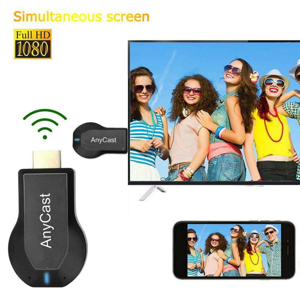 Anycast M2Plus Airplay 1080P Wireless Wifi Beeldscherm Tv Dongle Receiver Hdmi-Compatibele Tv Stick Dlna Miracast Voor Pc smart Telefoons